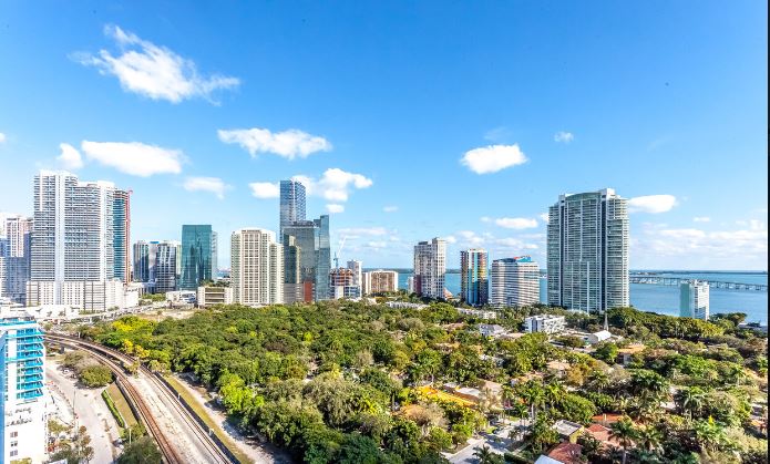 Miami Skyline View
